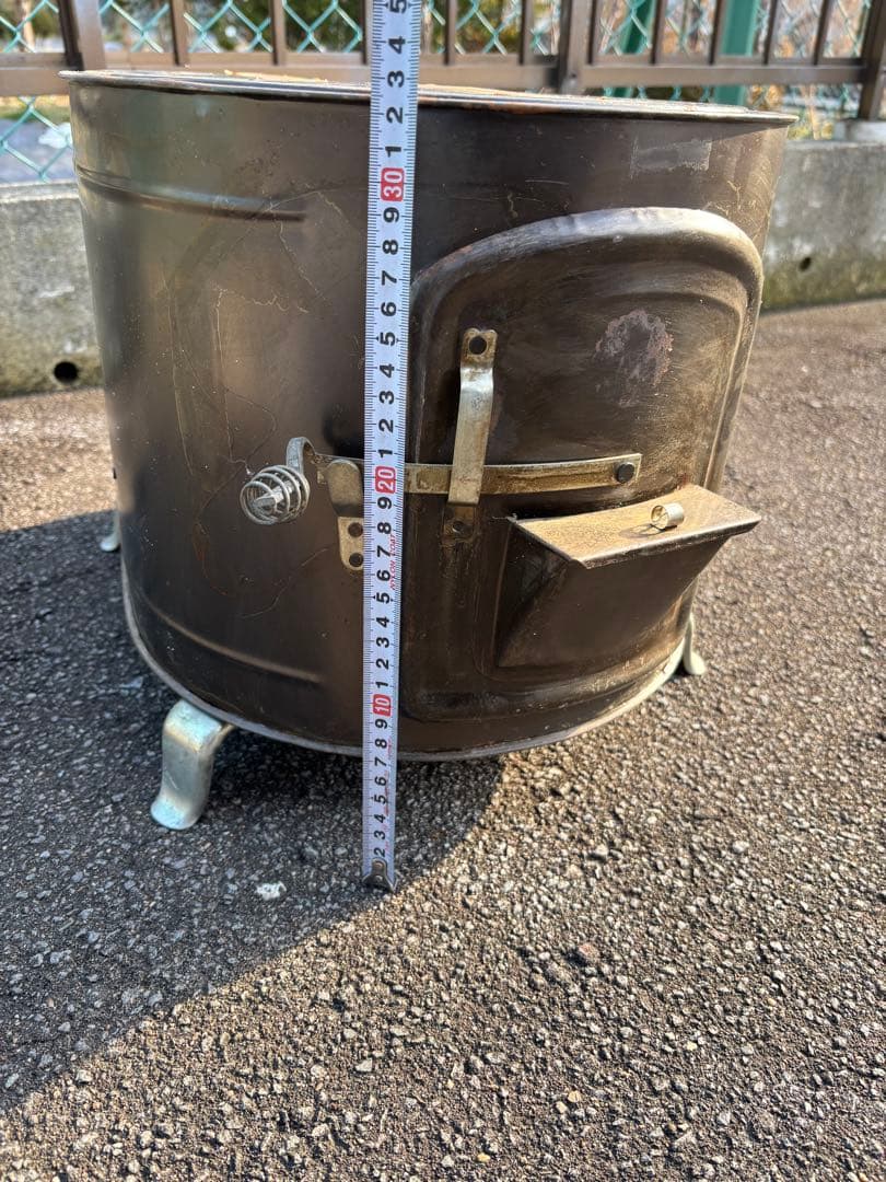 薪ストーブ 玉子型 未使用