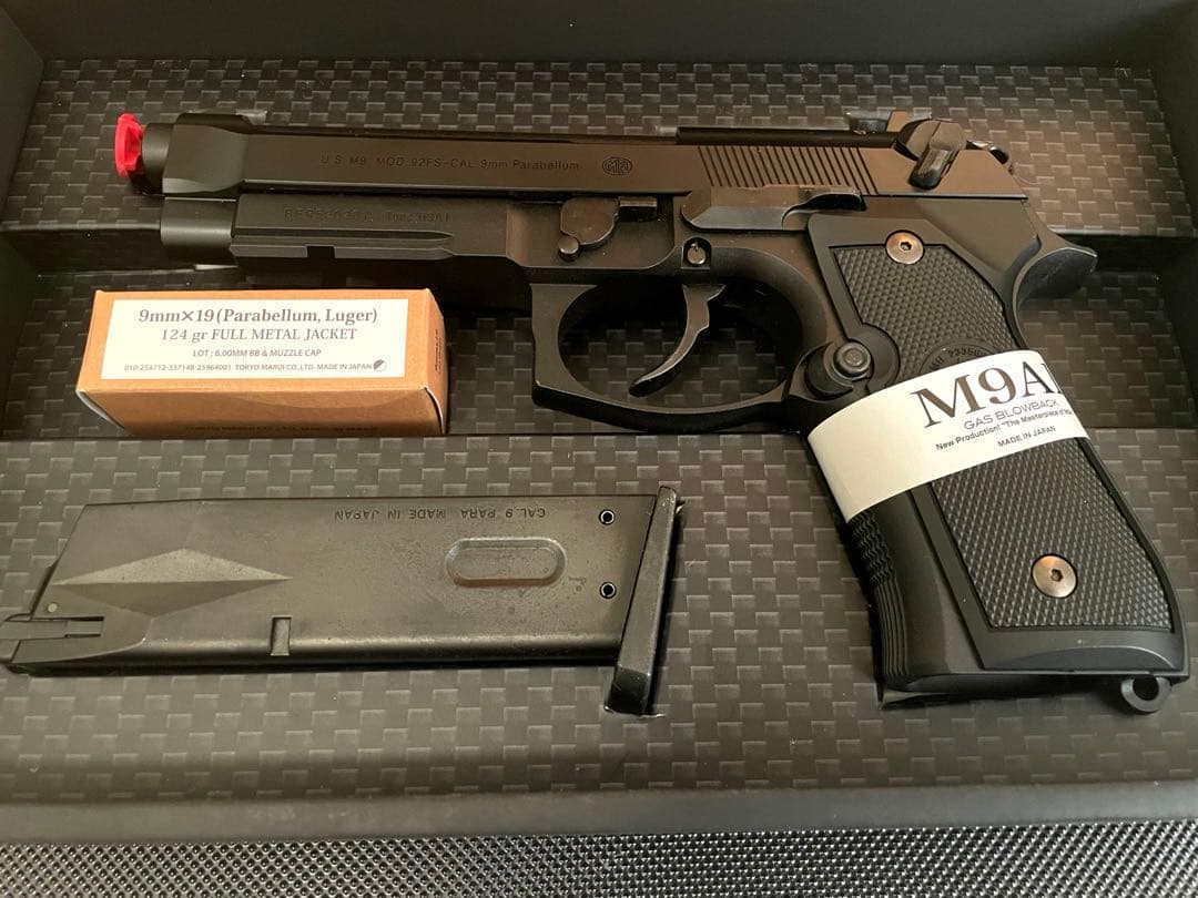 美品　M9A1 ガスブローバックエアガン