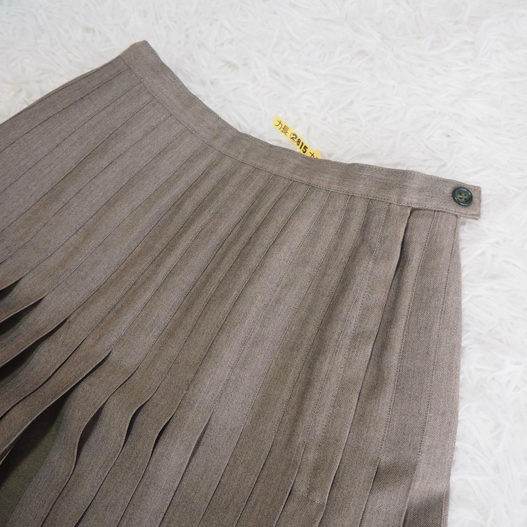 極美品 レア✨バーバリー プリーツスカート ロング ノバチェック ヴィンテージ