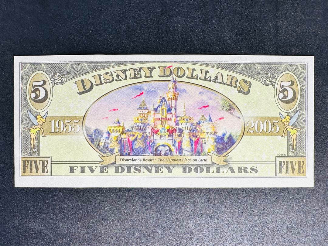 Disney Dollars ディズニーダラーズ 50周年記念 3枚セット