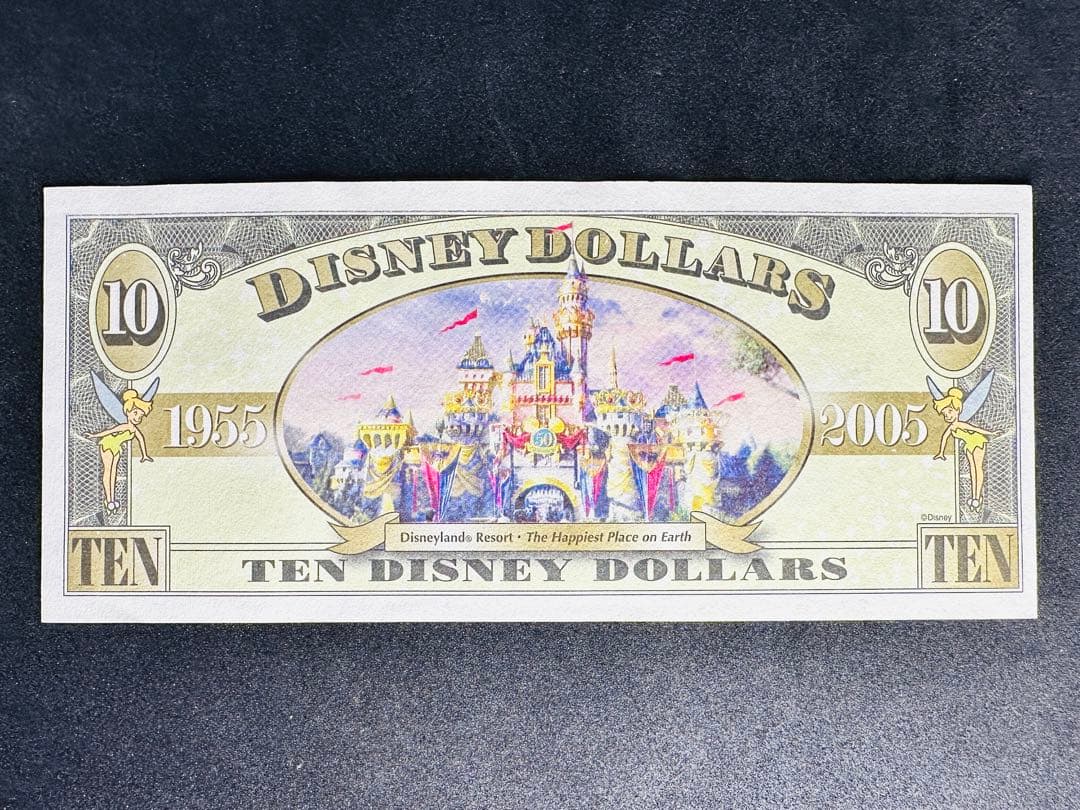 Disney Dollars ディズニーダラーズ 50周年記念 3枚セット