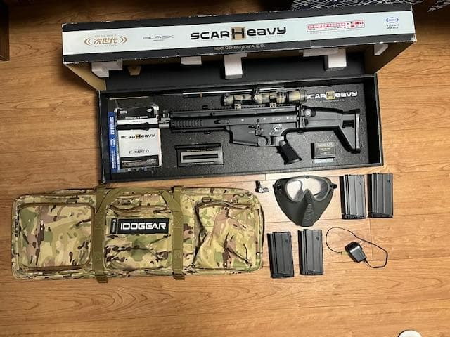 次世代電動ガン SCAR-H、スカーH スカーH 次世代 電動ガン スカーH フラット・ダークアース - 次世代