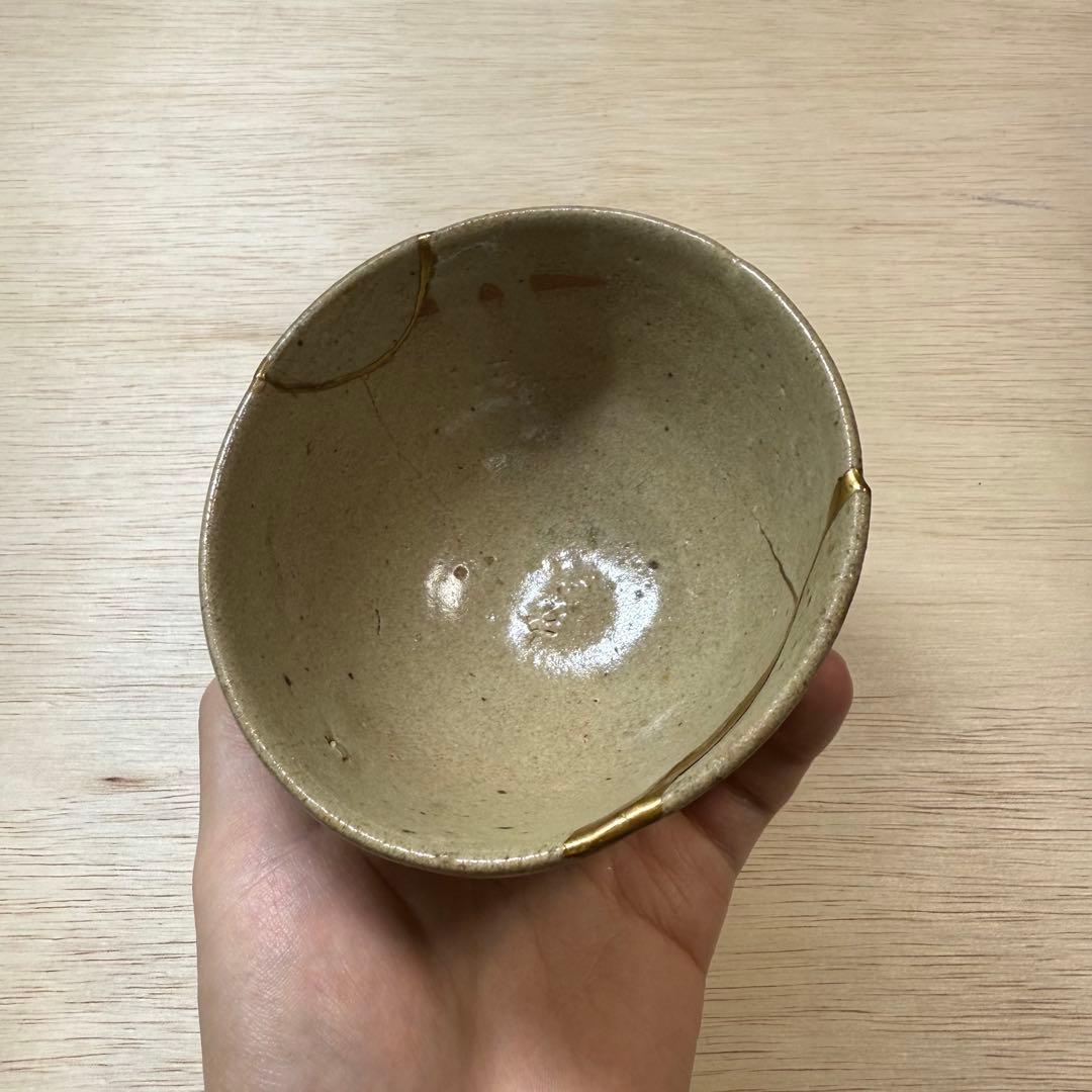 古唐津 無地唐津 茶碗 道園窯 桃山時代 江戸時代 金継ぎ 初期伊万里 古美術