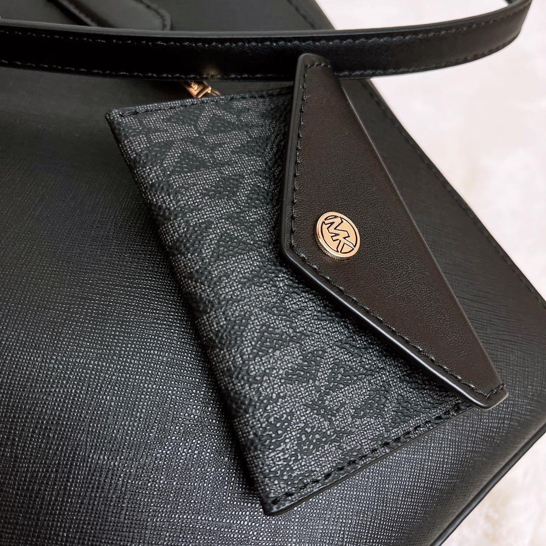 極美品☆MICHAEL KORSマイケルコース 2wayショルダーバッグ 黒