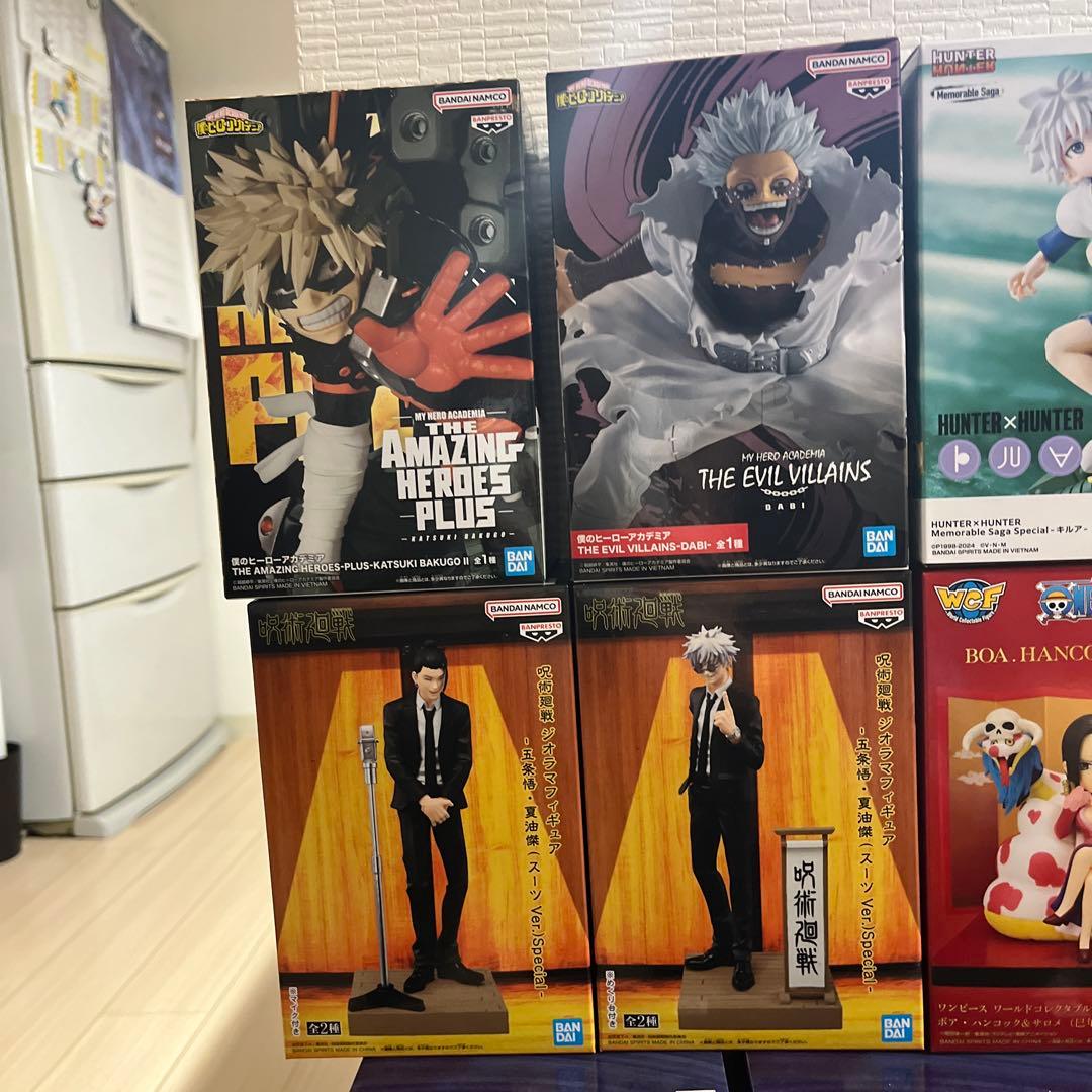 プライズフィギュア ワンピース ドラゴンボール キルア 呪術廻戦