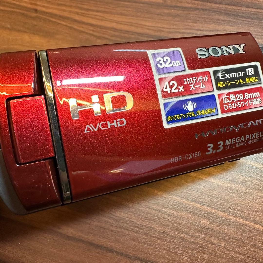 SONY HDR-CX180ビデオカメラ ほぼ新品 5509