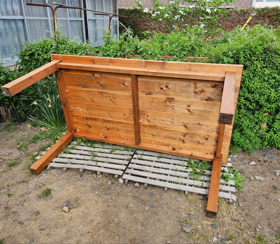 専用ヴィンテージ 無垢材 ダイニングテーブル 木製 古材 作業台カフェ アトリエ