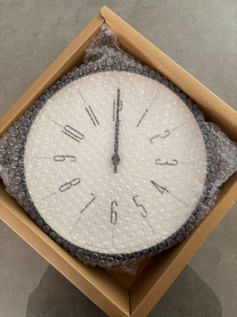 【新品】Lemnos レムノス　時計台の時計　モダン　 掛時計