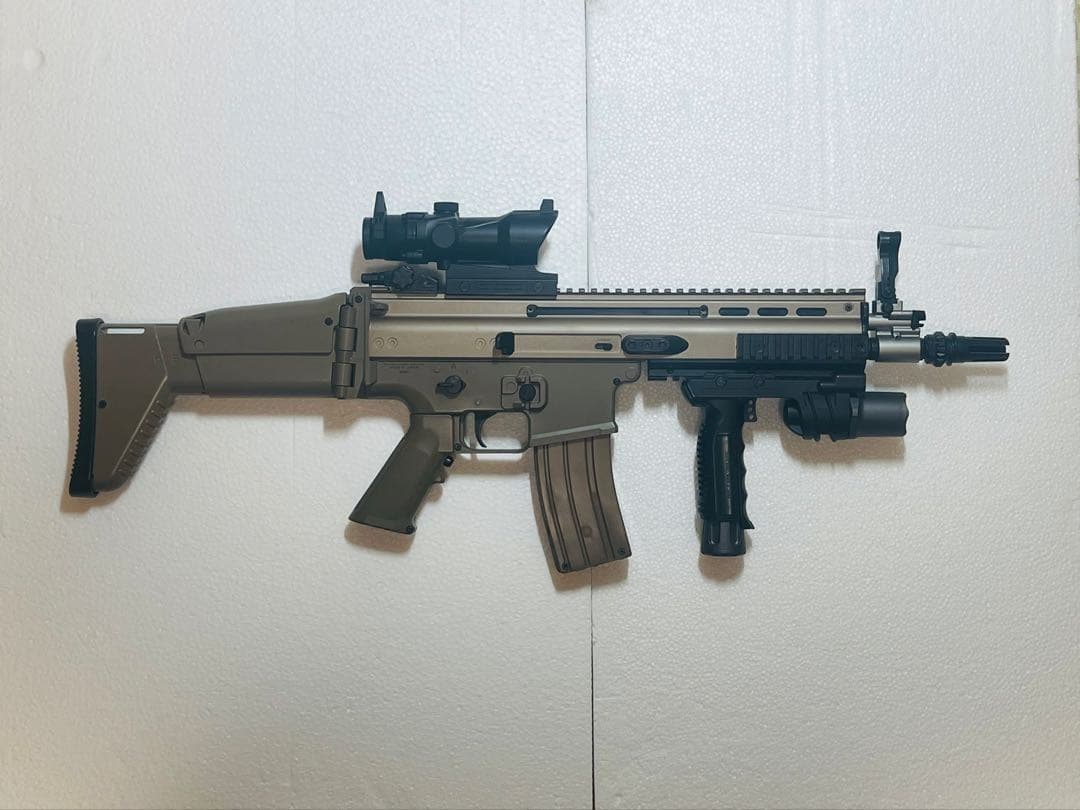 SCAR-L(CQC) & グリップライト & ズームスコープ(3点全て10禁)