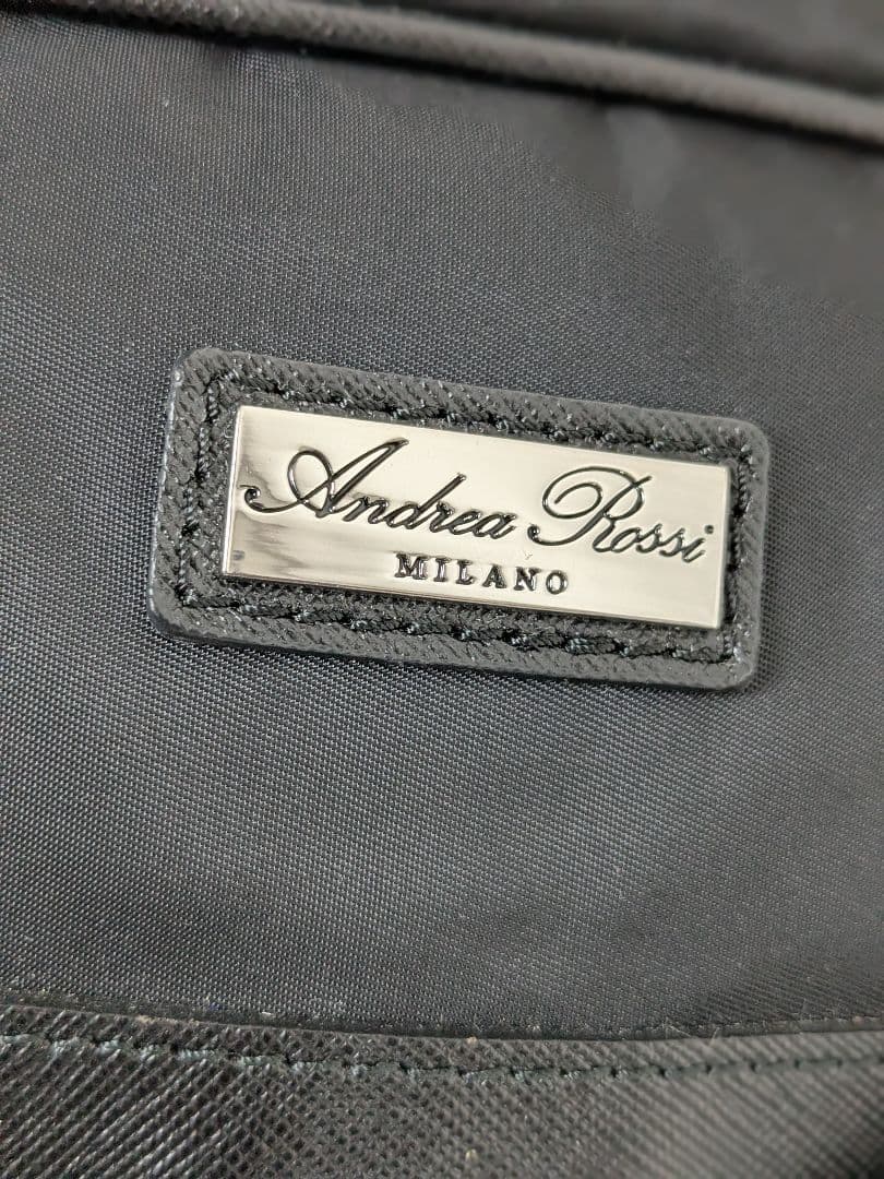 【極美品】アンドレアロッシ　2層 ブリーフケース　2way　ナイロン　A4収納可