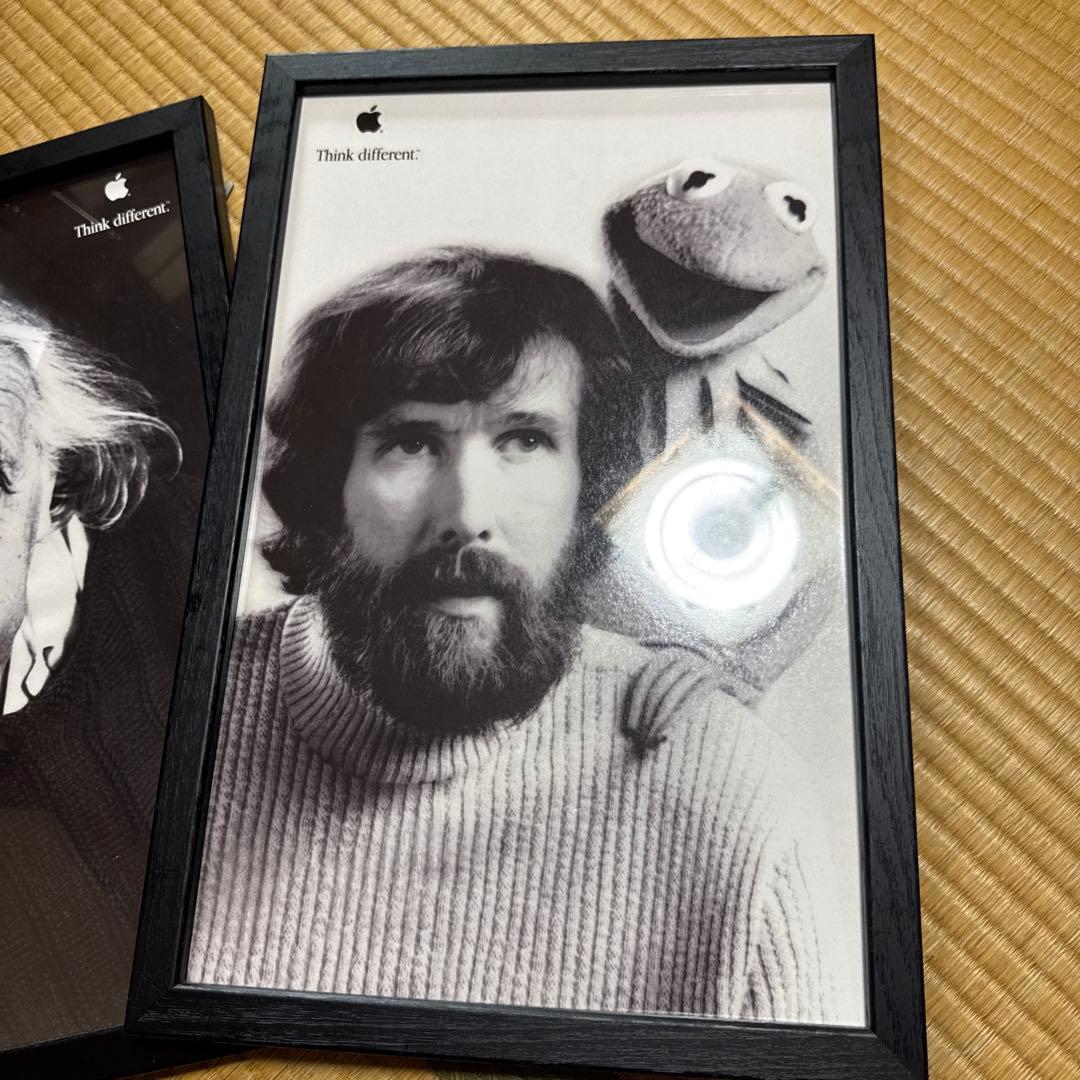 【Apple】 Think different アインシュタイン&ジムヘンソン