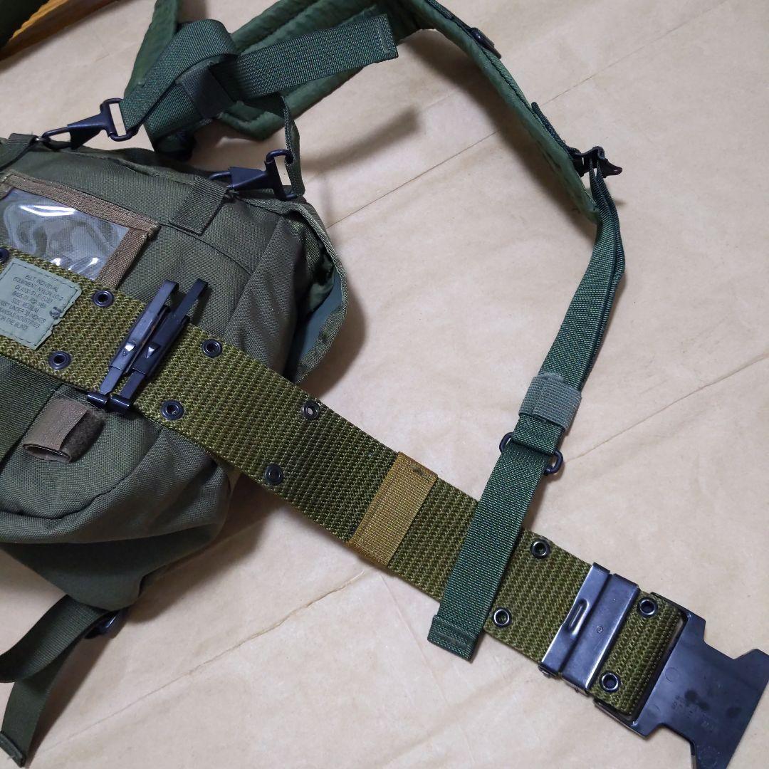 アメリカ軍LC−2装備 ベルト/サスペンダー/フィールドパック 放出良品