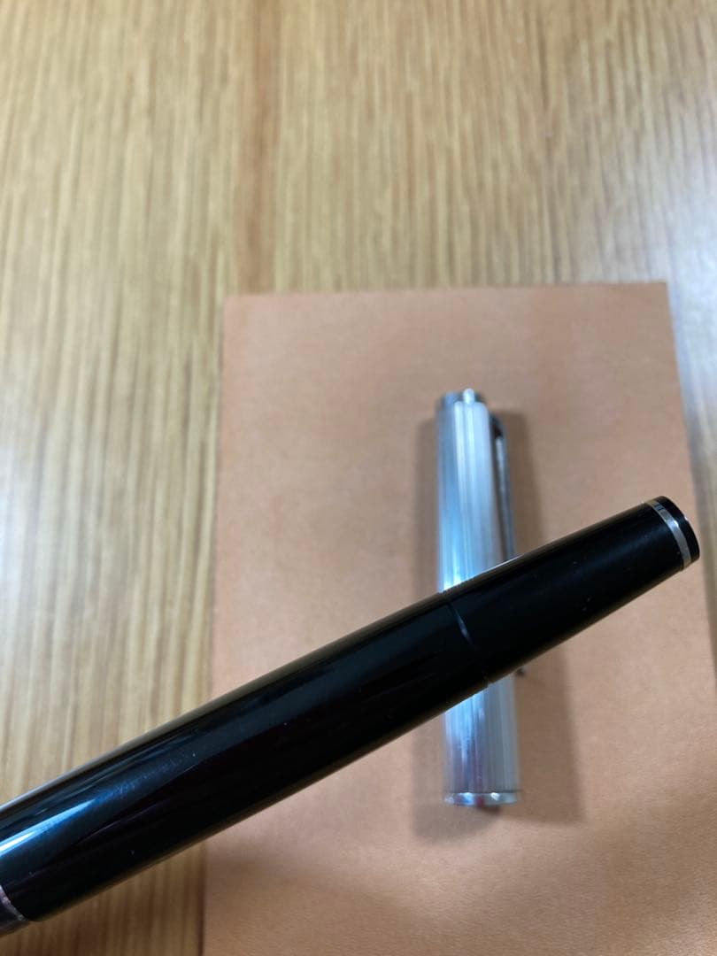 モンブラン 126 万年筆 スターリングシルバー Bニブ 18k