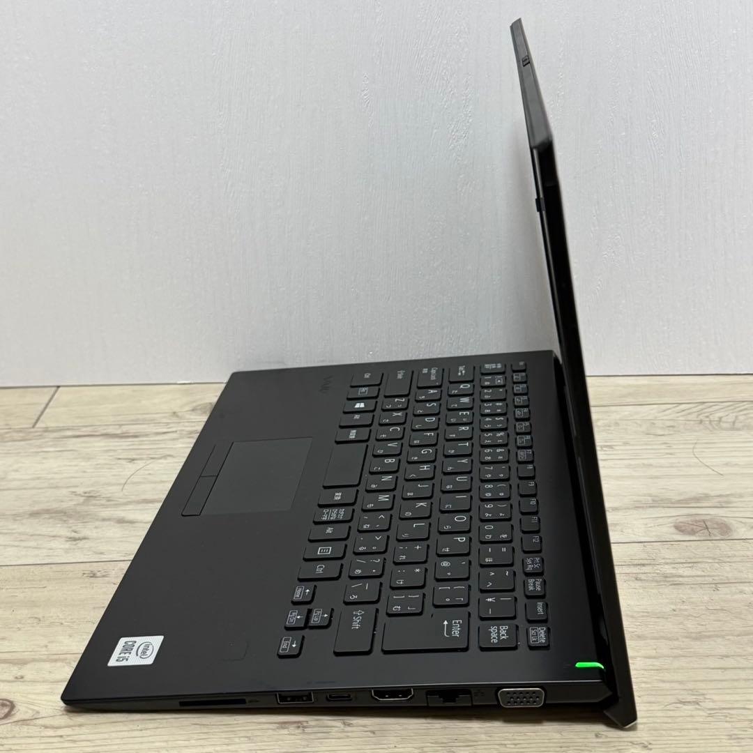 軽量 VAIO ノートパソコン 10世代i5 Office付き SSD 8GB 第10世代 i5 8GB