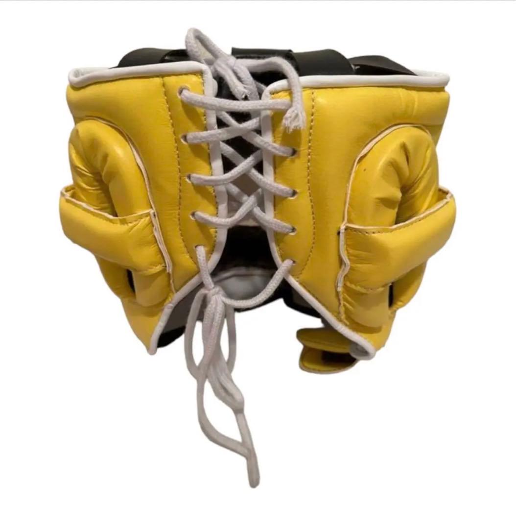 Winning/ウイニング】 ヘッドギア フルフェイスタイプ Mサイズ イエロー