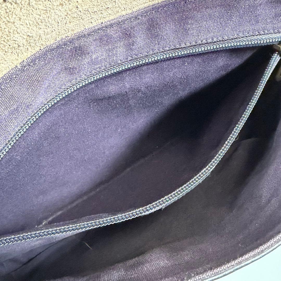 【美品】【希少】イルビゾンテ　ショルダーバッグ　オールレザー　ゴールド金具　黒系