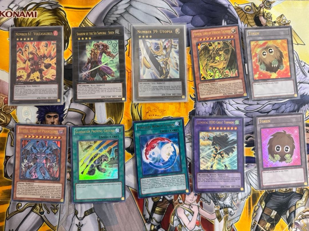 遊戯王引退品 デッキ×11 サプライ複数 ホログラフィック 海外版その他