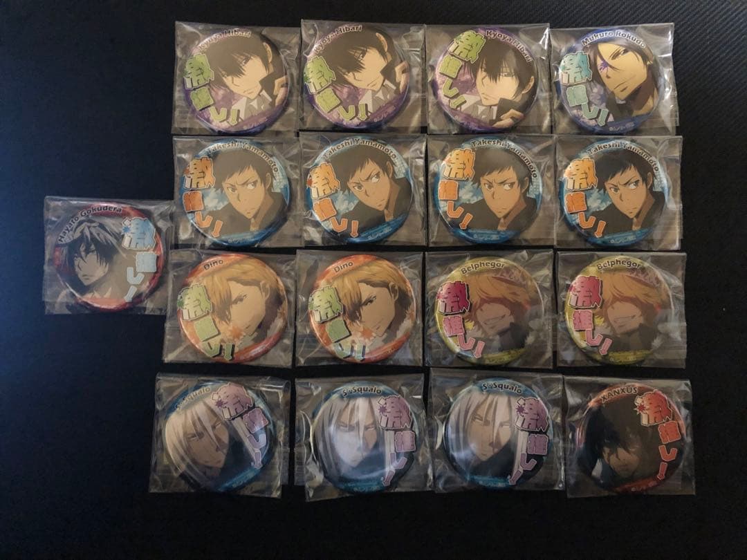 家庭教師ヒットマンREBORN! アニカプ 激推し 缶バッジ 68点セット