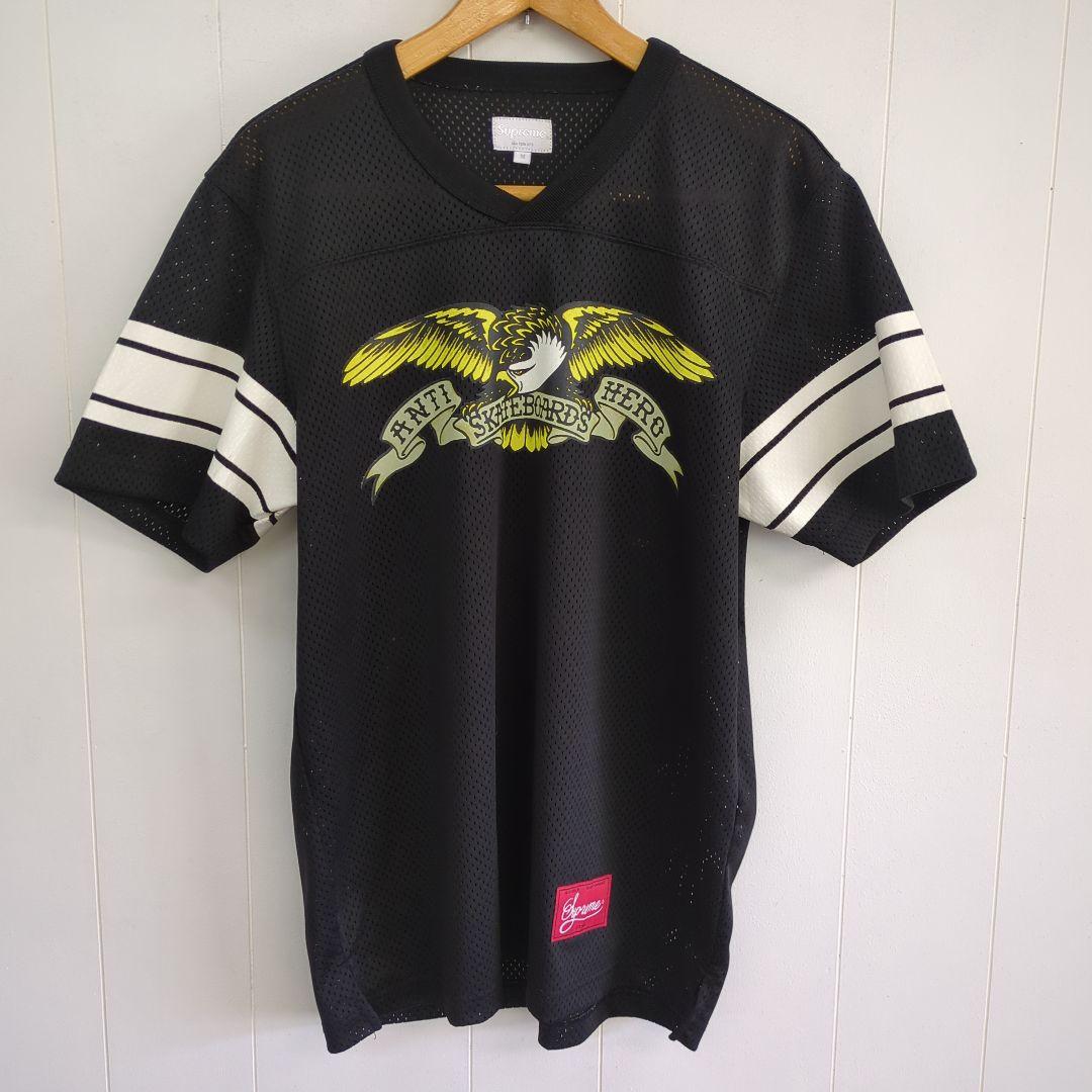 supreme anti hero football t shirt M blk