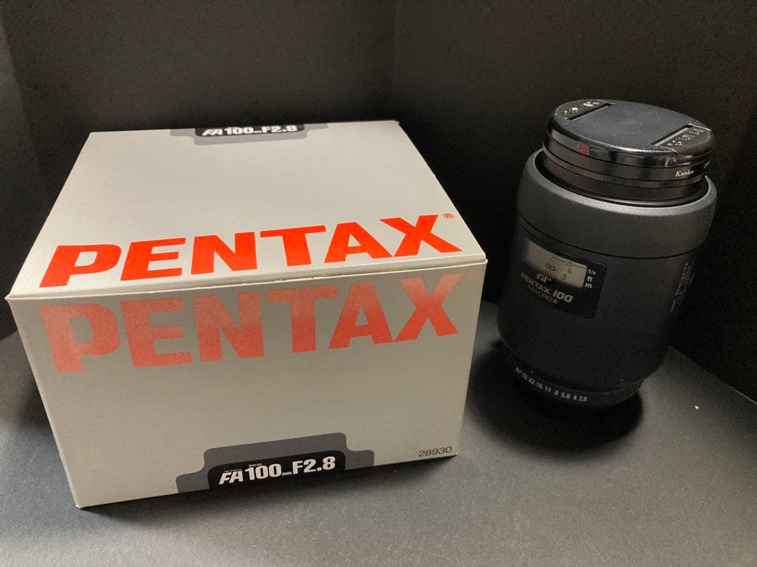 レンズ(単焦点) PENTAX FA100mmF2.8 MACRO smc PENTAX-D FAマクロ 100mm F2.8 WR PENTAX 単焦点マクロレンズ 防滴