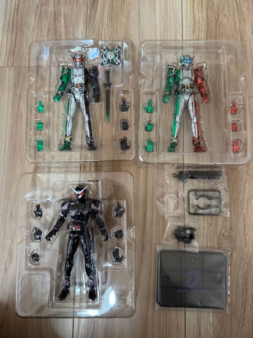 【開封】S.H.Figuarts 仮面ライダーW 17個+おまけセット