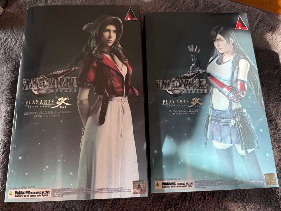 FINAL FANTASY VII PLAY ARTS 改 エアリス＆ティファ FINAL FANTASY VII PLAY ARTS 改 エアリス＆ティファ - メルカリ