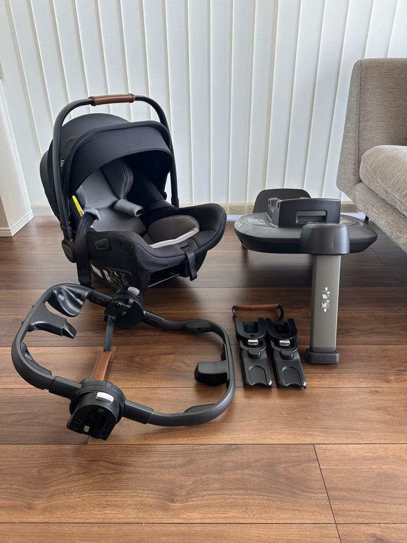 nuna チャイルドシート PIPA next＆base next &アダプター