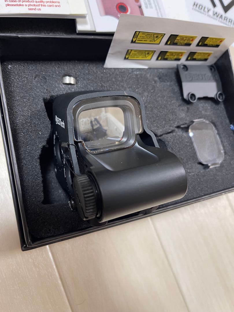 holy warrior eotech exps3 ホロサイト レンズガード2枚