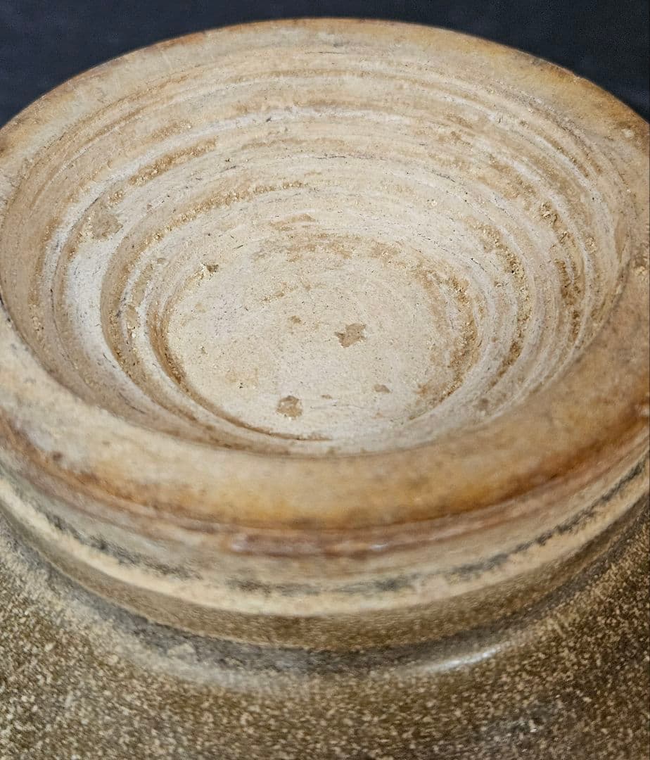 【名品❗】中国古陶磁器　宋時代　古越州窯　ツガイ鳥摘み　亀甲文　四耳　蓋物　香炉