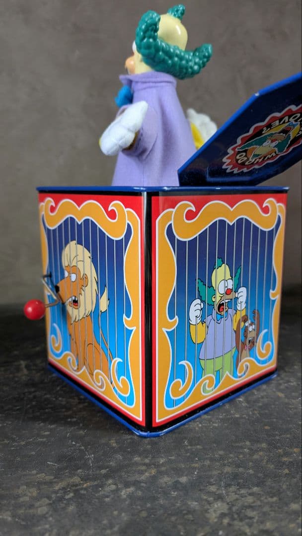 シンプソンズ クレイジークラウン ジャックインザボックス アメトイ