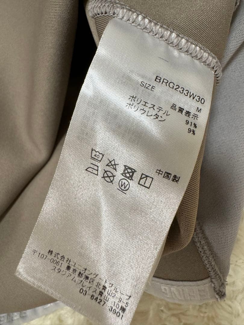 BRIEFING フード付きセーター Mサイズ グレー