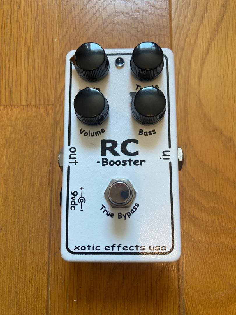 xotic effects RC Booster 初期 手書きシリアル Xotic RC Booster エキゾチック ブースター 手描きシリアル10133 初期