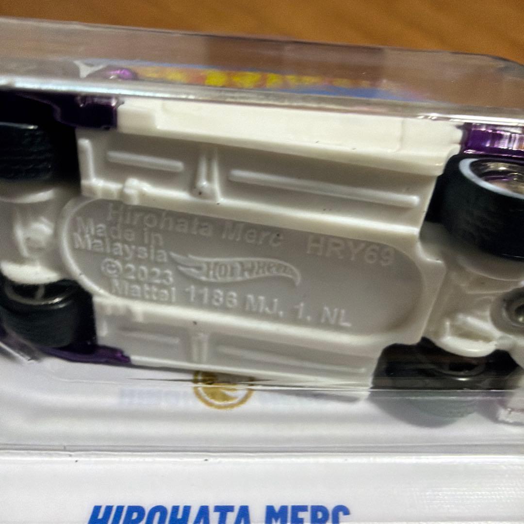 ミニカー Hotwheels Hirohata Merc Sth