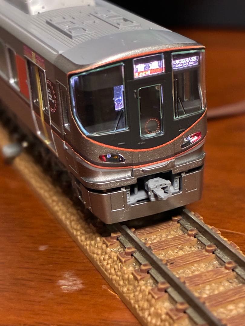 323系大阪環状線7両　tomix ライト点灯確認済
