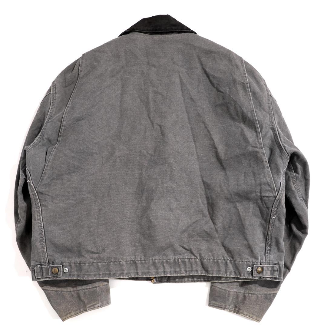 カーハート ダック デトロイトジャケット 2XL フェードブラック 墨黒