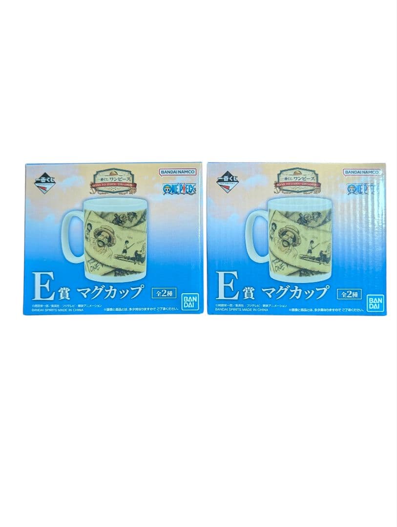 ワンピース 一番くじ まとめ売り マグカップ／クリアファイル／タオル／ラバスト
