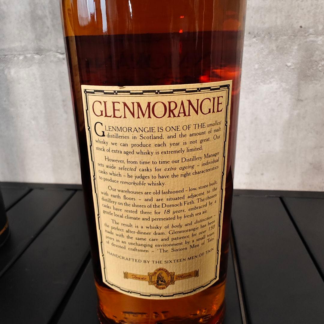 グレンモーレンジィ18年 1000ml シングルモルトウイスキー オールドボトル