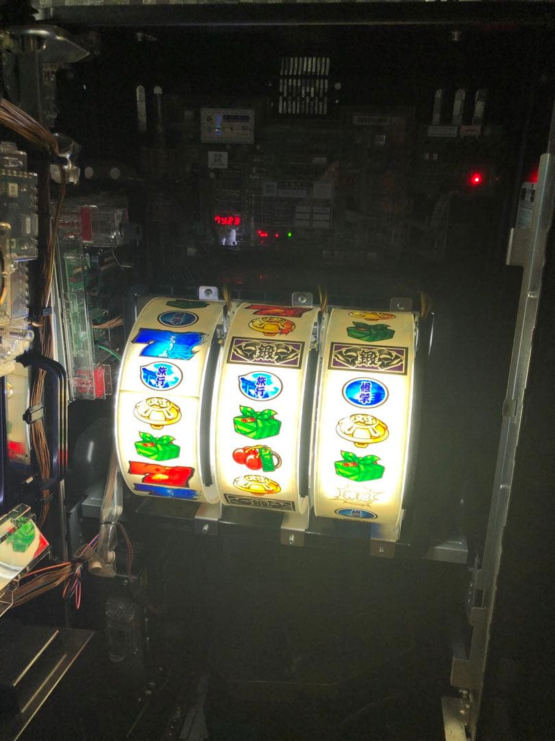 押忍番長3 スロット 実機 動作、外見良好 - パチンコ・パチスロ