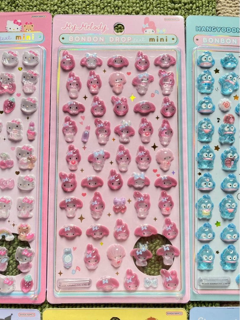 サンリオ ボンボンドロップミニシール 8枚セット