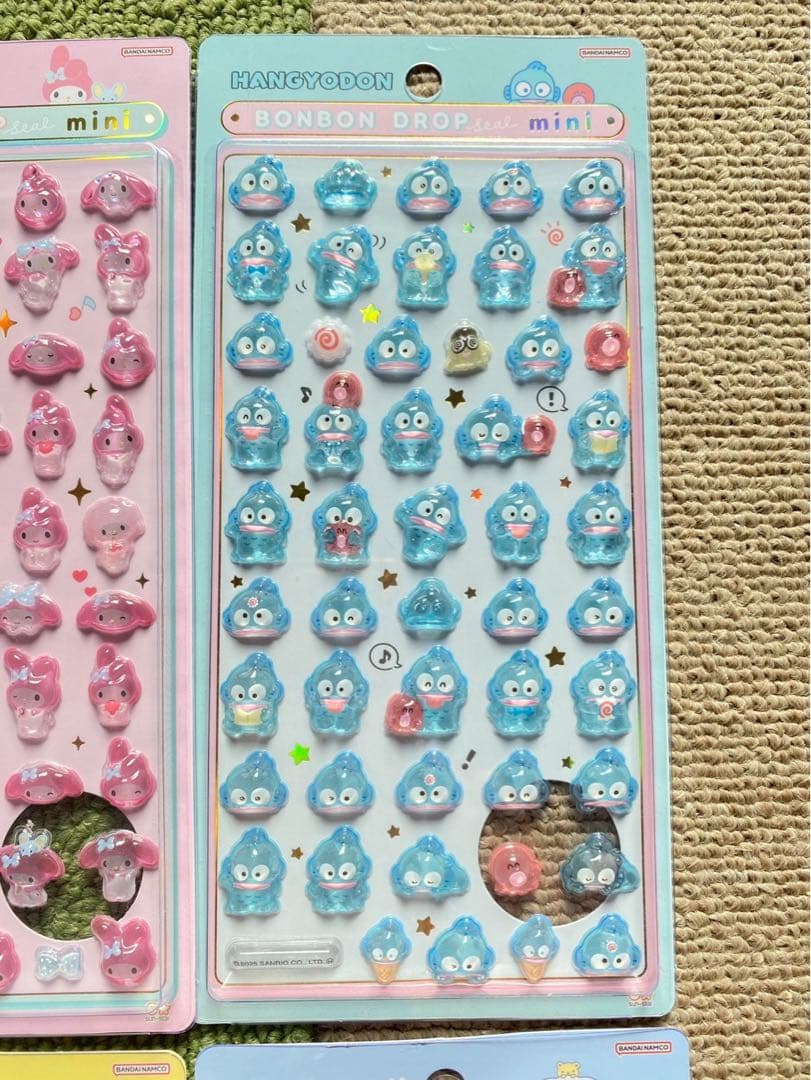 サンリオ ボンボンドロップミニシール 8枚セット