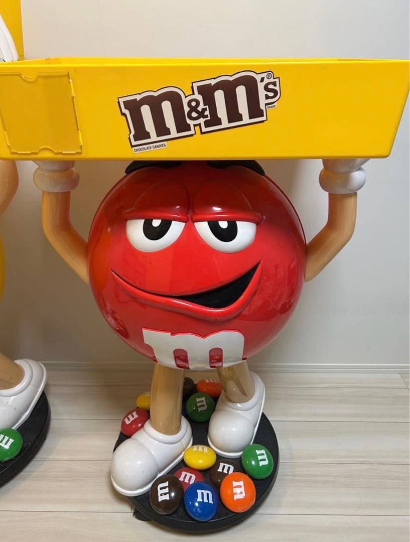 M&M's キャラクター像 トレイ付き