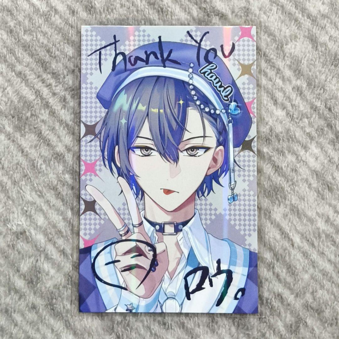 にじさんじ 小柳ロウ ぎゃうるふ チェキ - メルカリ