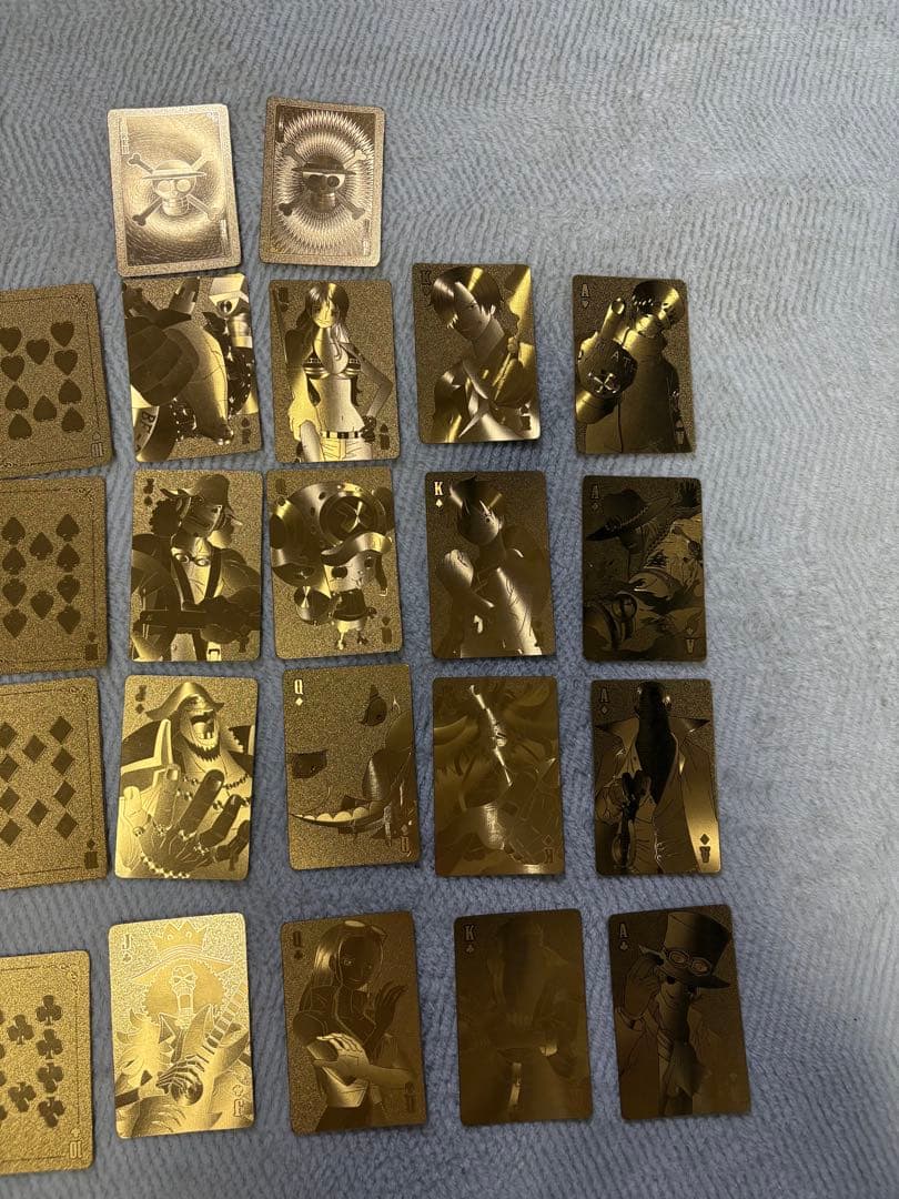 希少　ワンピース　トランプ　ゴールド