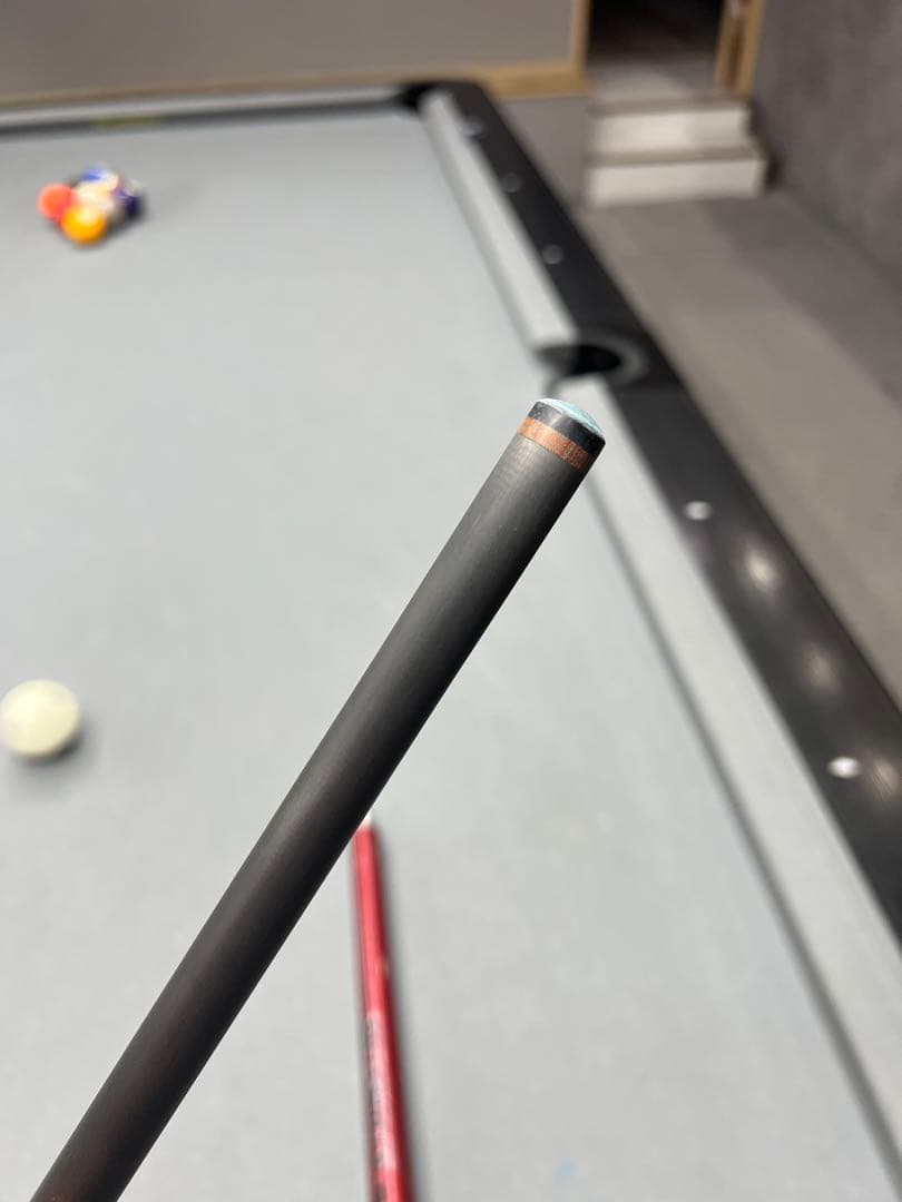 ビリヤードキューTHE CRACK 分割型JUMP CUE カーボンシャフト