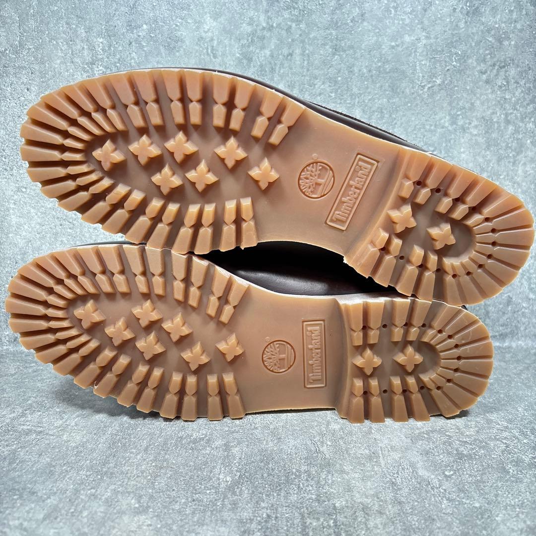 【新品未使用】Timberland デッキシューズ 3eye バーガンディ 27