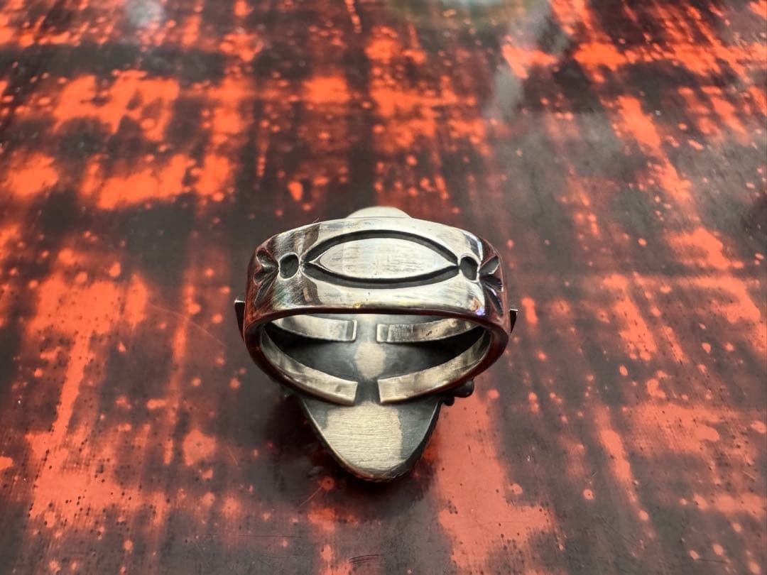 最終 スティーブアルビソ リング 14号 ナンバーエイトターコイズ