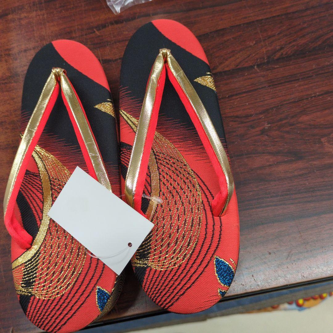 ★banana★七五三 はこせこセット　21センチ未使用タグ付き　黒赤