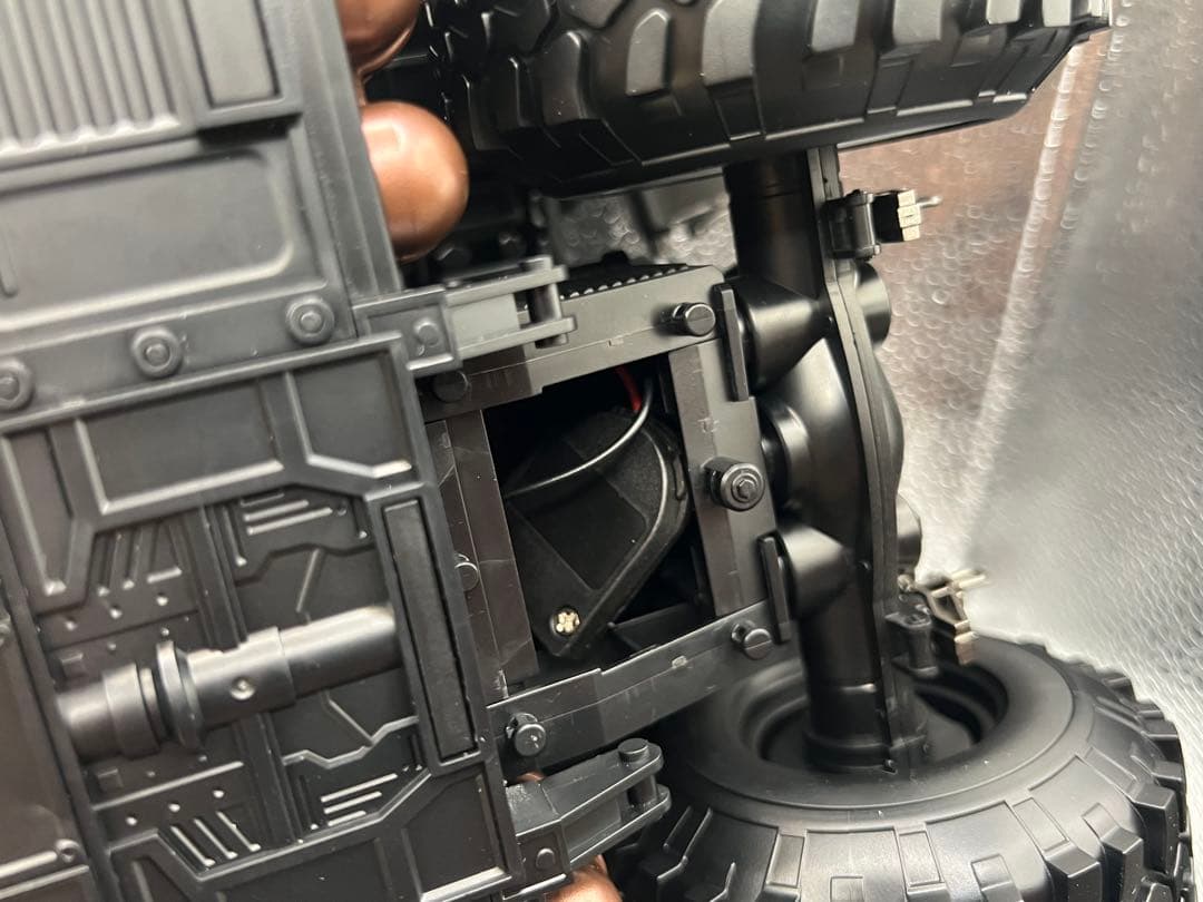 1/12 バットモービル とバットマンフィギュアキットの完成品(LED電飾)