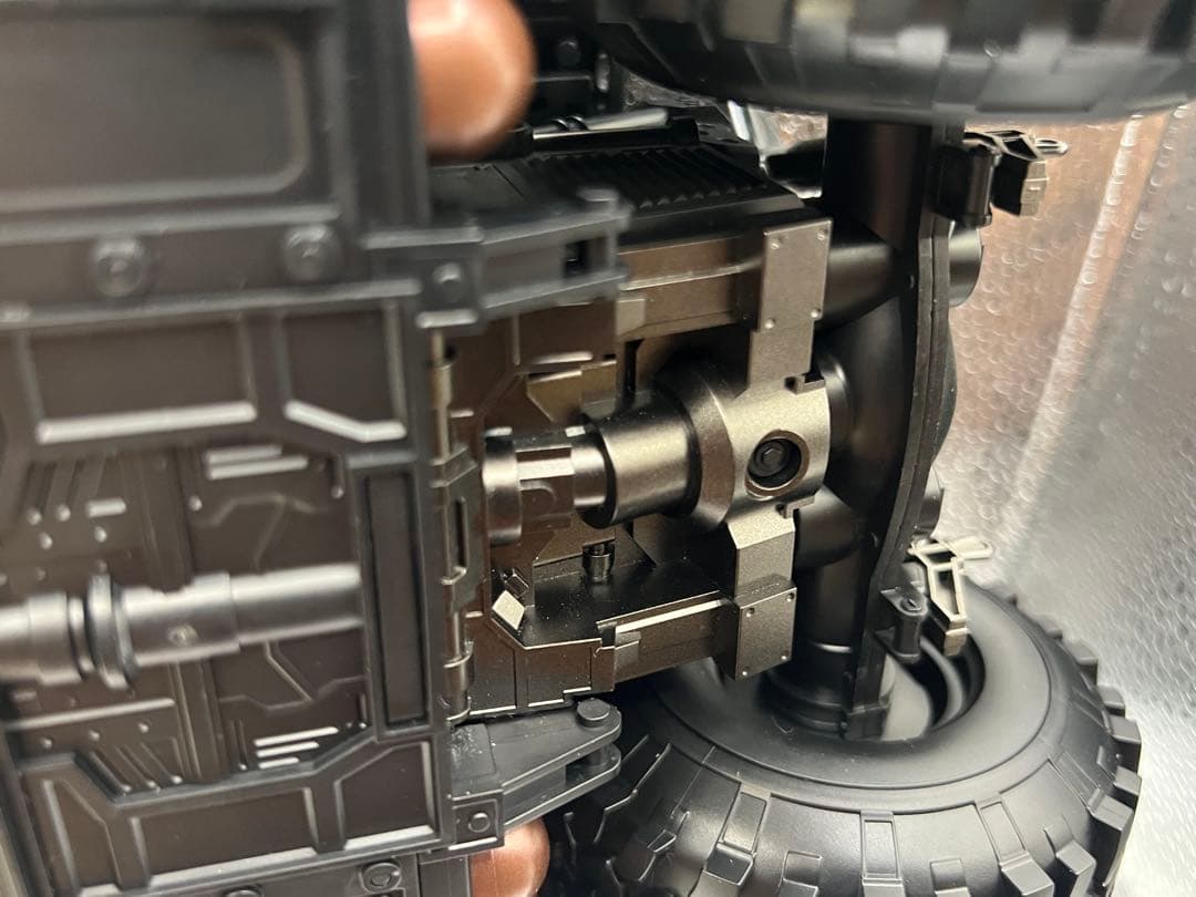 1/12 バットモービル とバットマンフィギュアキットの完成品(LED電飾)