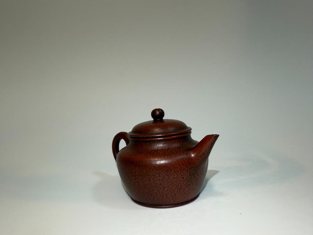 唐物紫砂壺 朱泥「孟臣 日色冷青松」刻 急須 時代品 煎茶道具 美術品